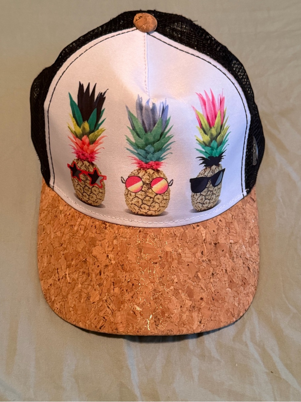 Pineapple Adjustable Trucker Hat